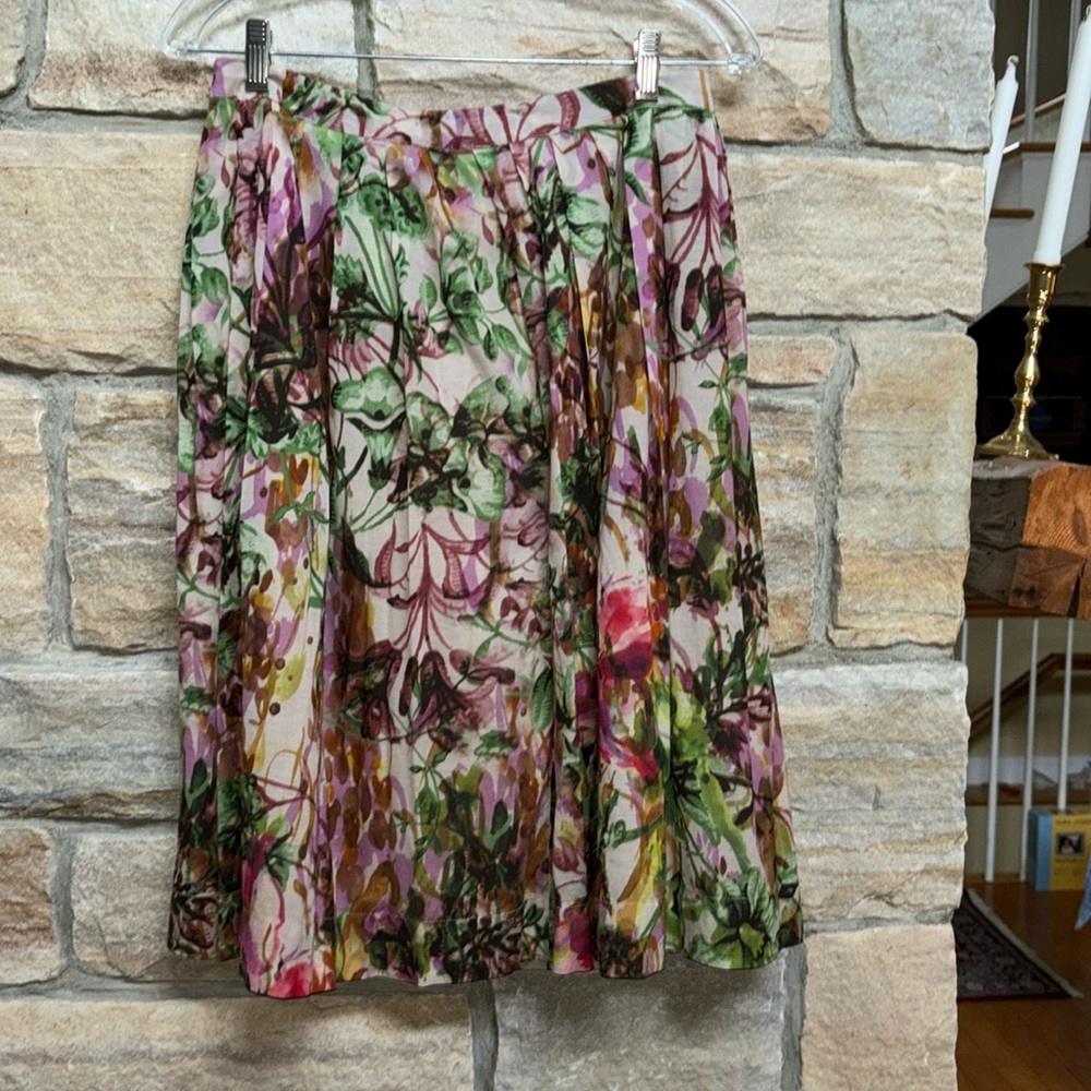 Piazza Sempione silk skirt